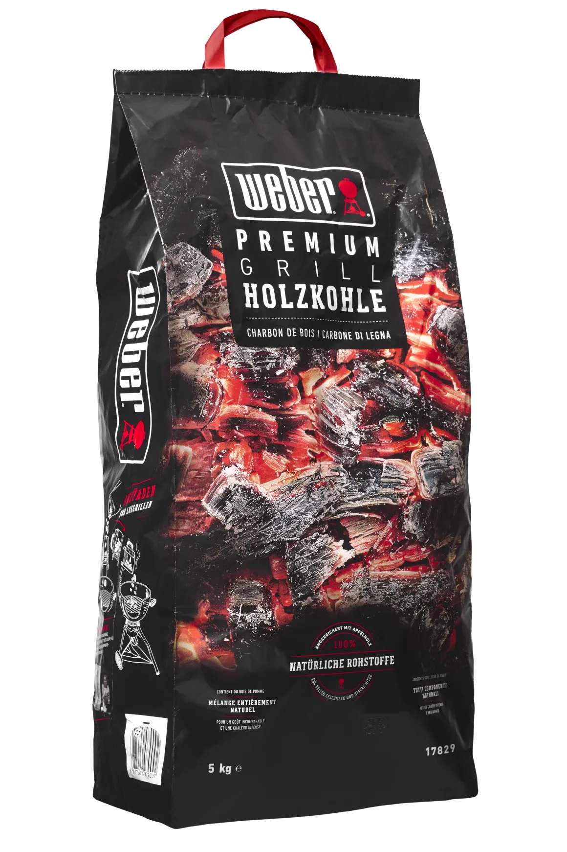Weber Premium Holzkohle 5 kg