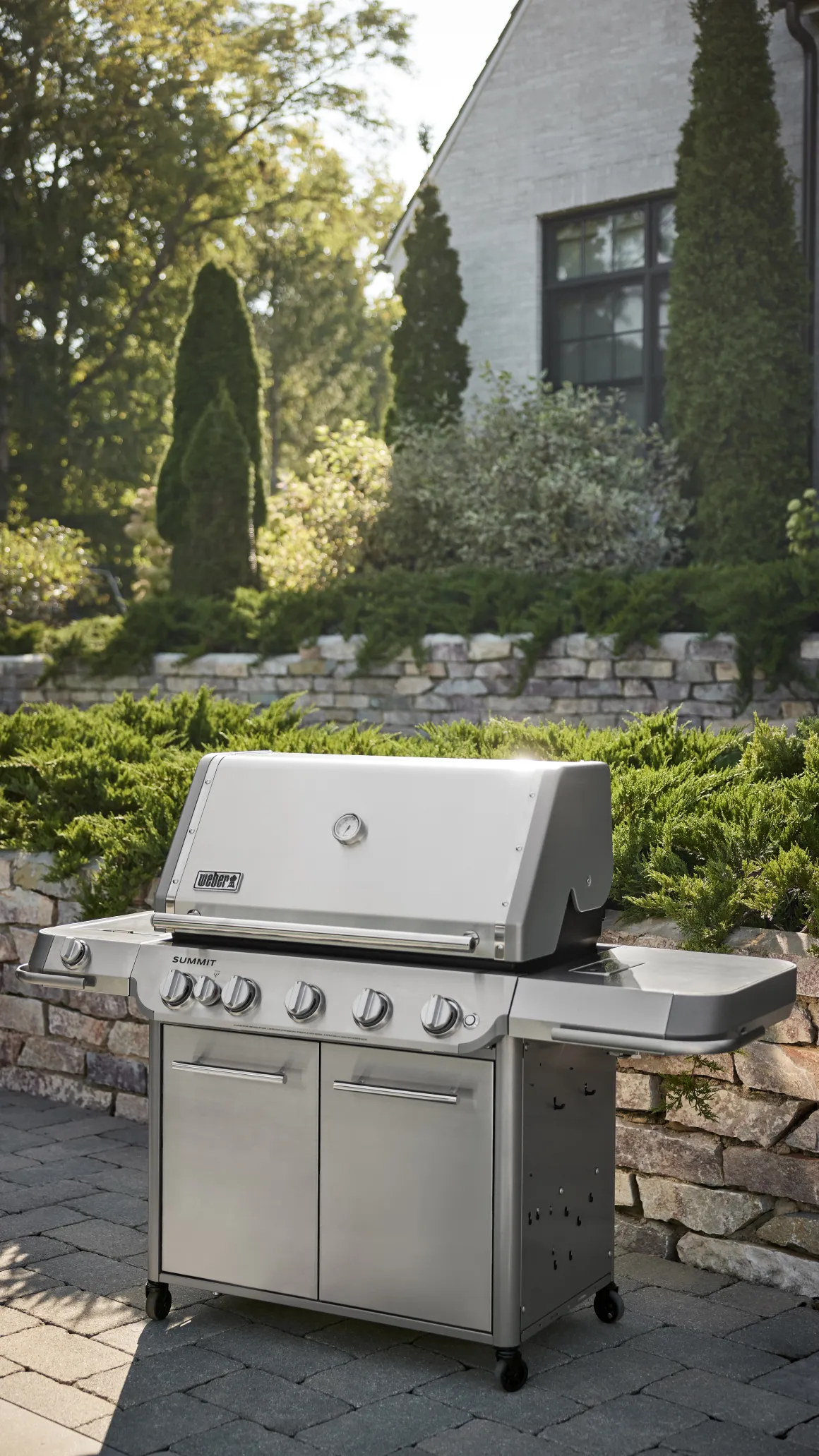 Weber Summit FS38 SS Gasgrill Edelstahl