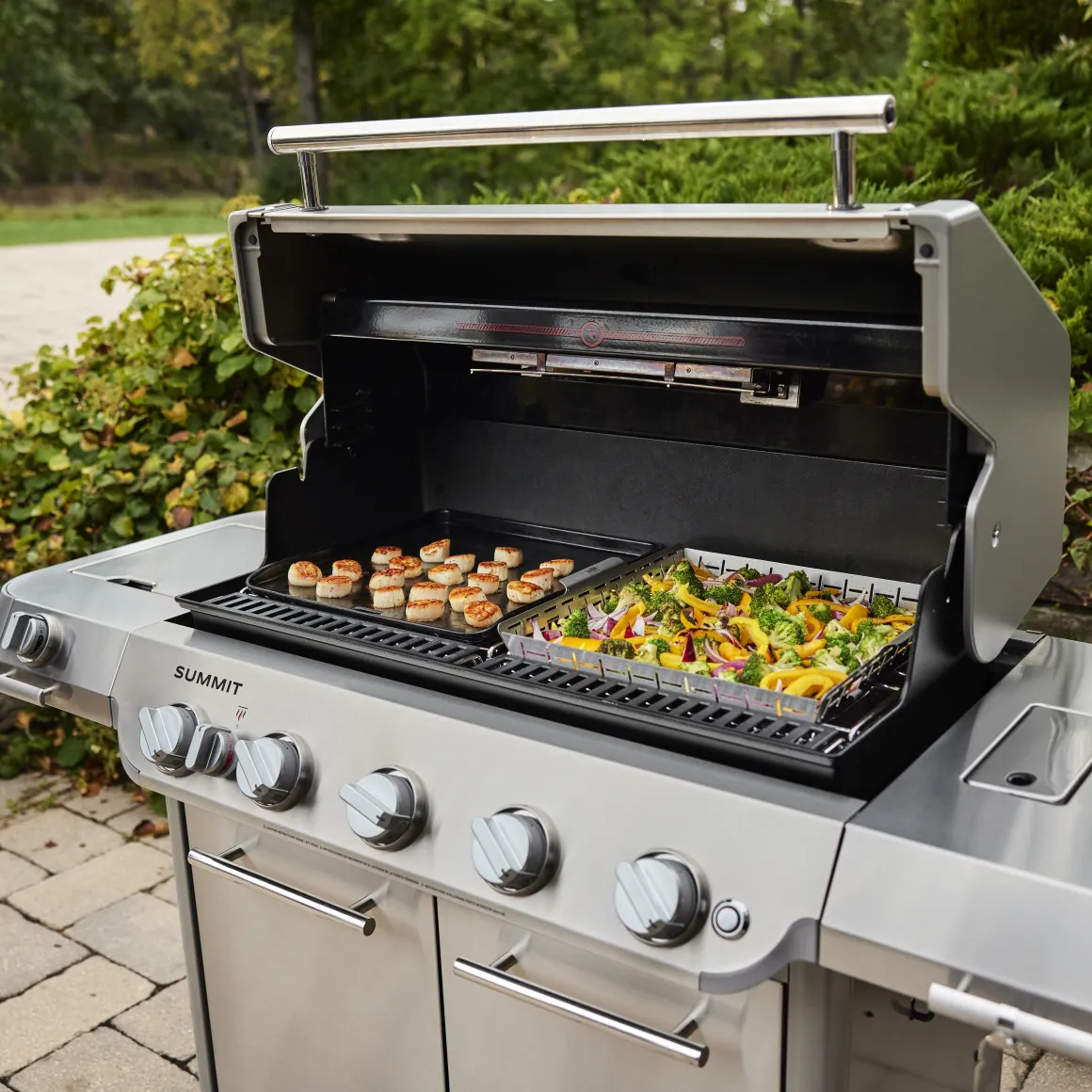 Weber Summit FS38 SS Gasgrill Edelstahl
