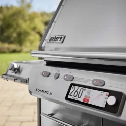 Weber Summit FS38X S Smart Gasgrill mit Rotisserie und 800 Grad Brenner