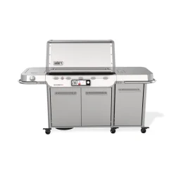 Weber Summit FS38X S Smart Gasgrill mit Rotisserie und 800 Grad Brenner