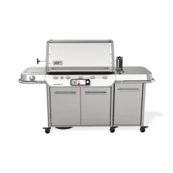 Weber Summit FS38X S Smart Gasgrill mit Rotisserie und 800 Grad Brenner