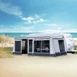 WIGO Vorzelt Rolli Plus All Season Dauercamper | Größe 7 | Umlaufmaß 911 945 cm