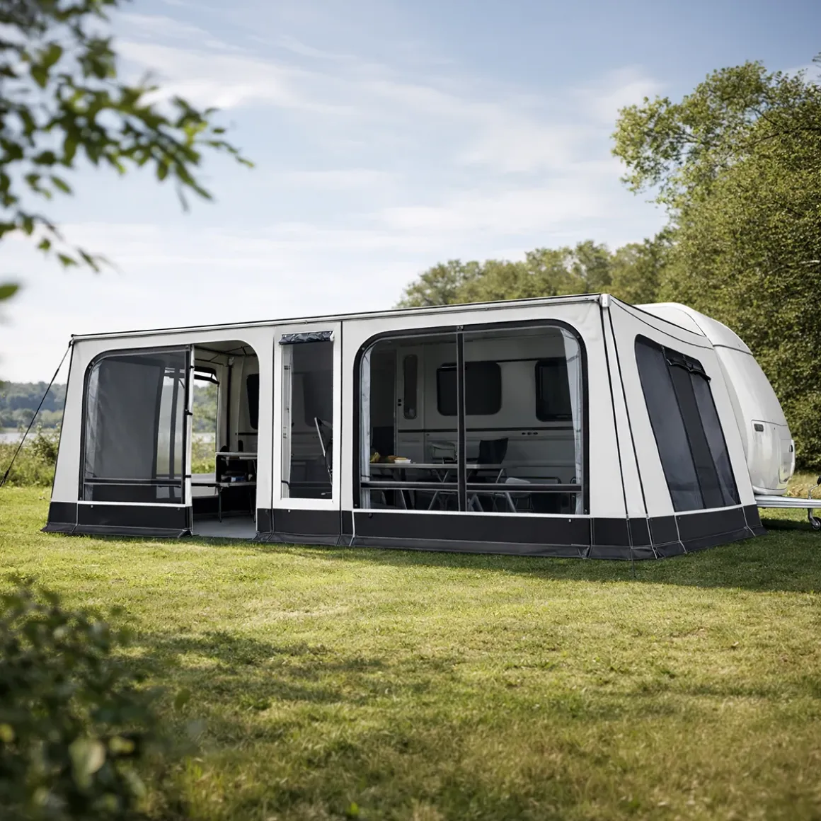 WIGO Vorzelt Rolli Plus Ambiente Größe 5b Umlaufmaß 822-857cm