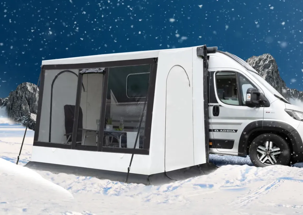 Wigo Winterzelt Inuit Polar – Wintervorzelt für Kastenwagen