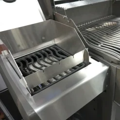 Windschutz für Napoleon Rogue (kleine Sizzle Zone)  und Freestyle 4-teilig mit Spießauflage