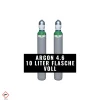 2 x Argon 4.6 gefüllte 10 Liter Gaslasche   Schweißargon - Umlaufflasche