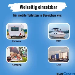2x Bluecraft Sanitärflüssigkeit 2,5 l Sanitärflüssigkeit für Chemietoiletten