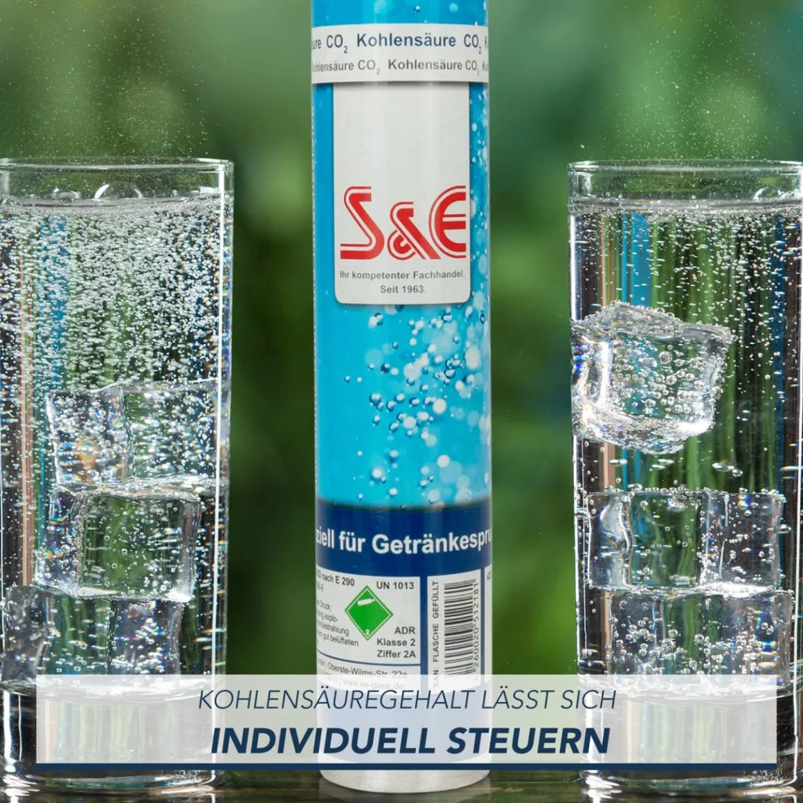 4 x CO2 Reserve-Zylinder 425 g Kohlensäure mit Füllung 60 l für Sprudlergeräte z. B. Soda Stream