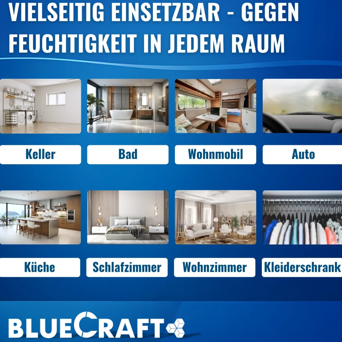 10x 600g Raum Luftentfeuchter Prills im Vliesbeutel Nachfüllpackung