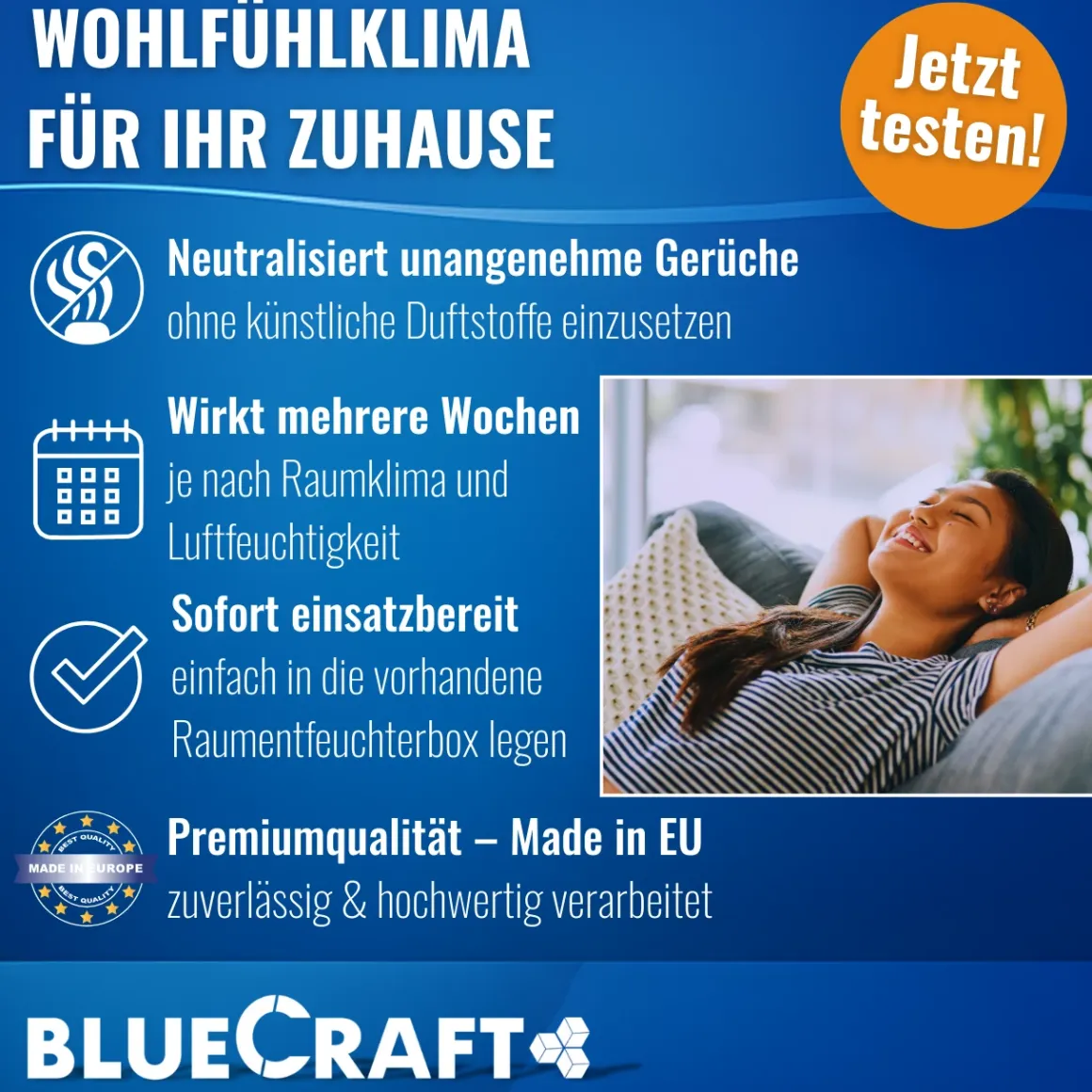 10x 600g Raum Luftentfeuchter Prills im Vliesbeutel Nachfüllpackung