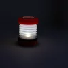4x LED Campinglaterne/Lampe ausziehbar rot  Batterien inklusive, wasserdicht nach IP44