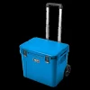 Yeti Kühlbox Roadie 60 auf Rädern   hellblau