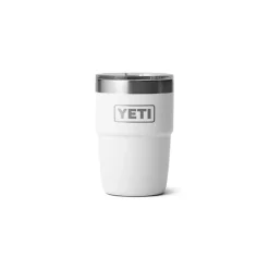 YETI Rambler Edelstahlbecher 236 ml weiß
