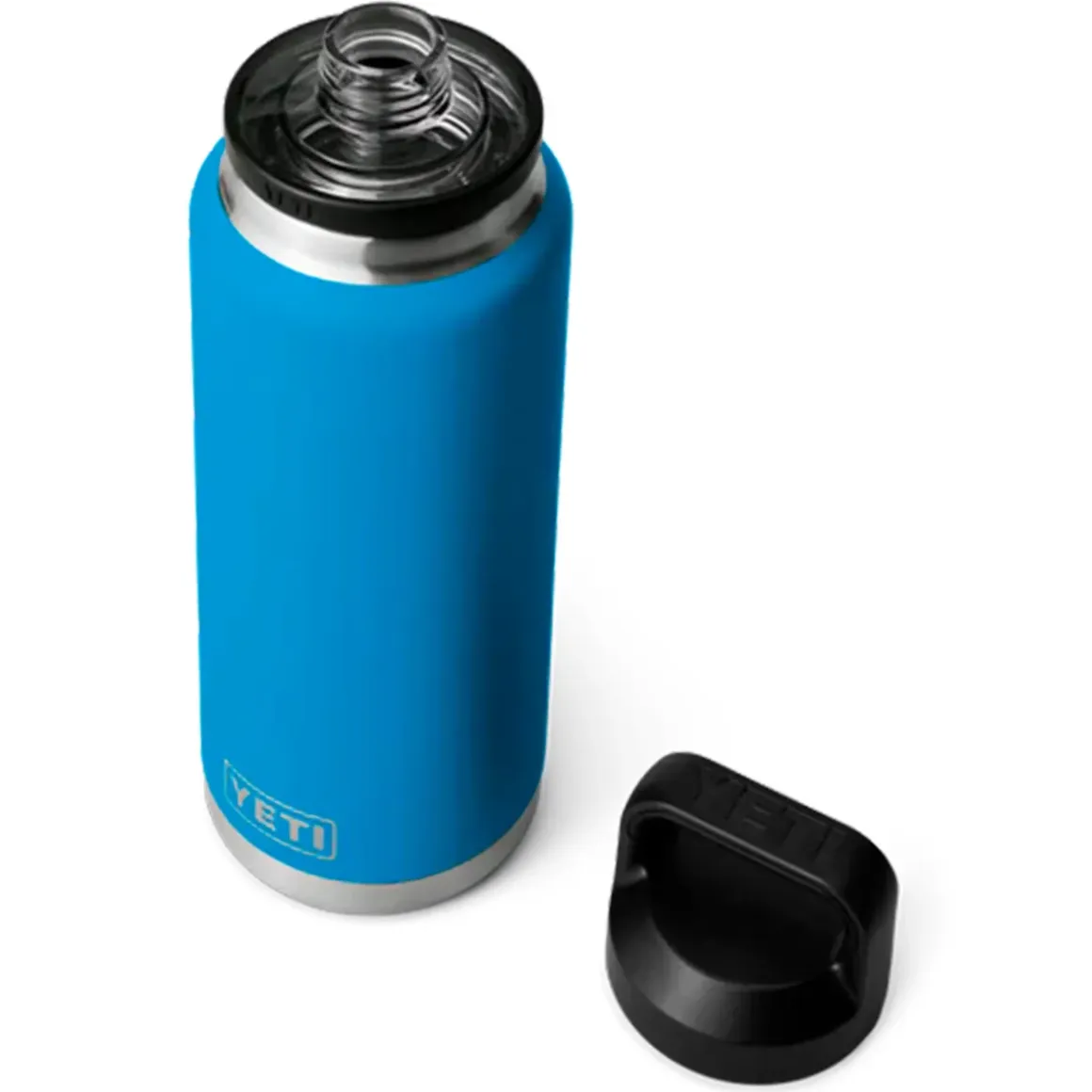 YETI Rambler Edelstahl-Trinkflasche 1065 ml hellblau