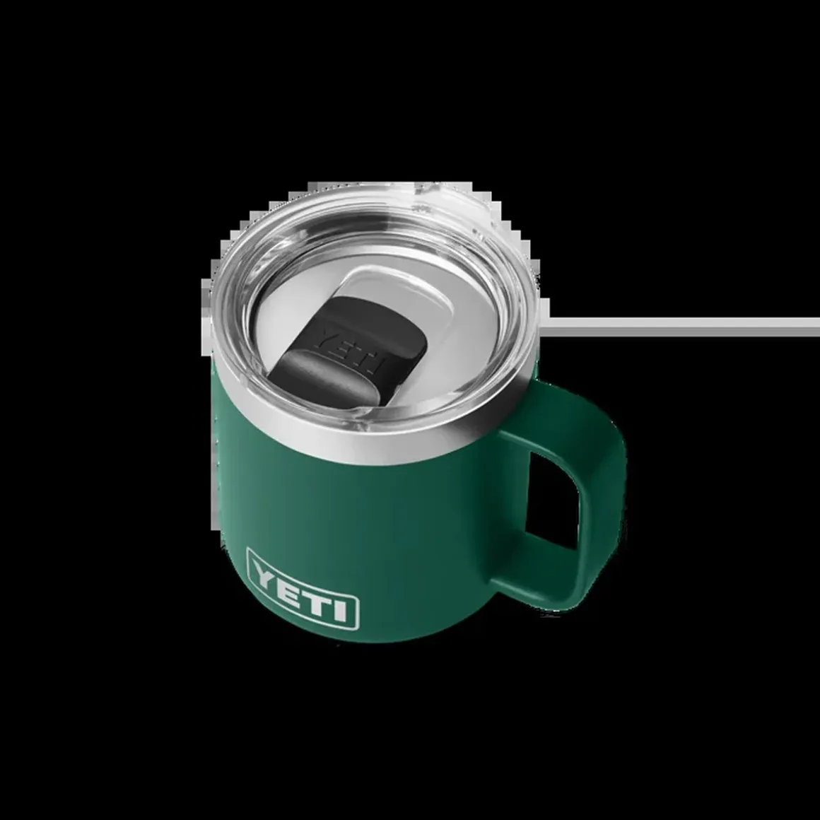Yeti Rambler Kaffe-Tasse 10 Oz 295ml grün