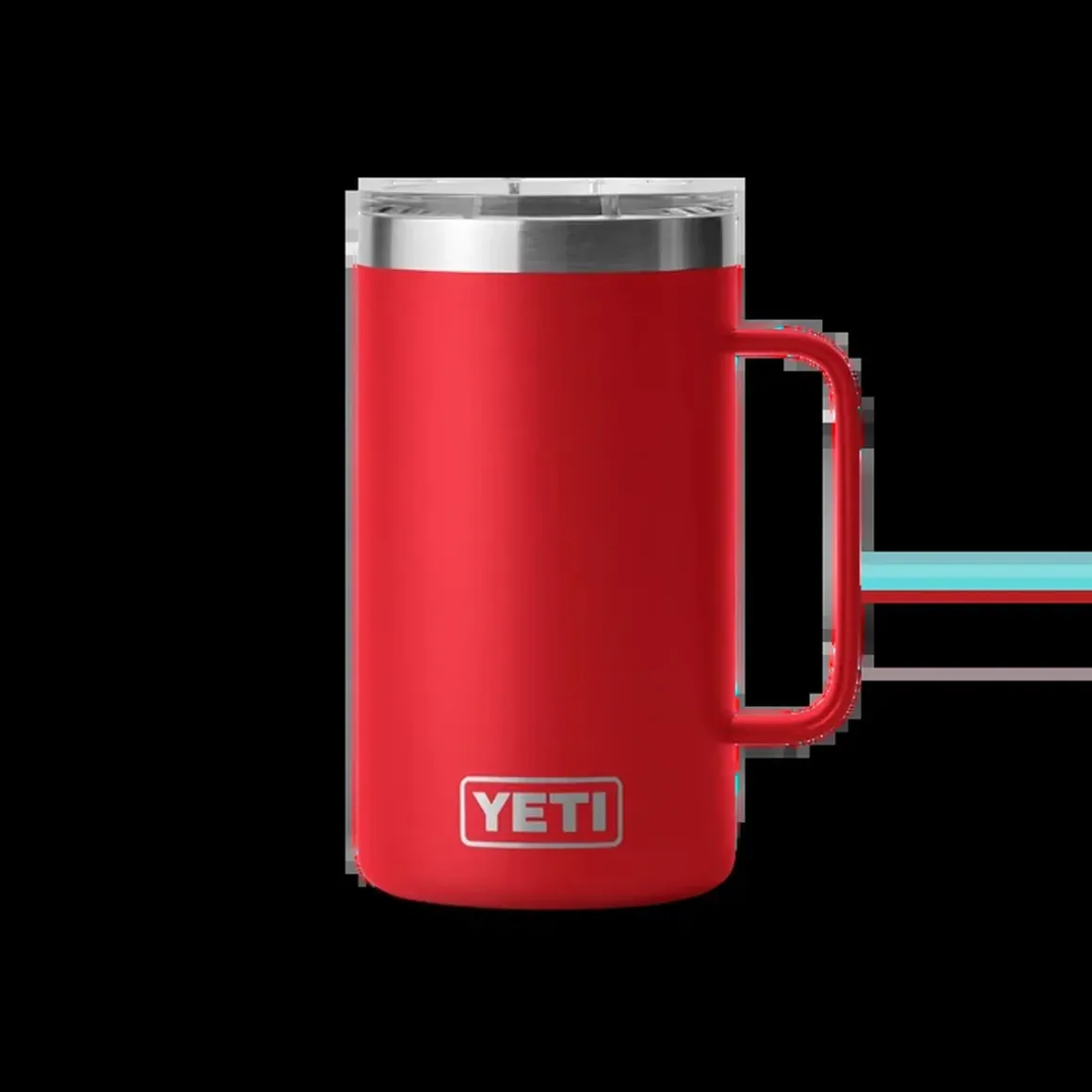 Yeti Rambler Mag Slider Deckel rot 709 ml