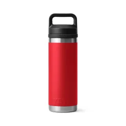 Yeti Rambler 18 Oz Trinkflasche (532 ml) Rescue  Red mit Chug-Verschluss