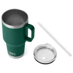 YETI Trinkhalmbecher Rambler Dunkelgrün 1035 ml