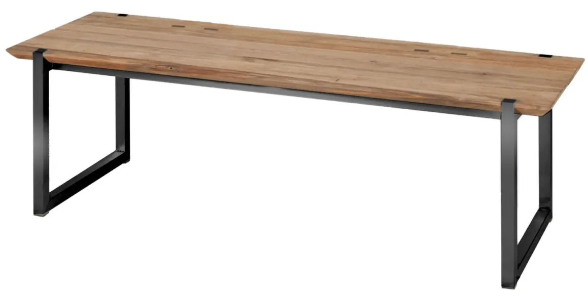 Zebra Quadux Sitzbank Teakholz 140x45x43cm