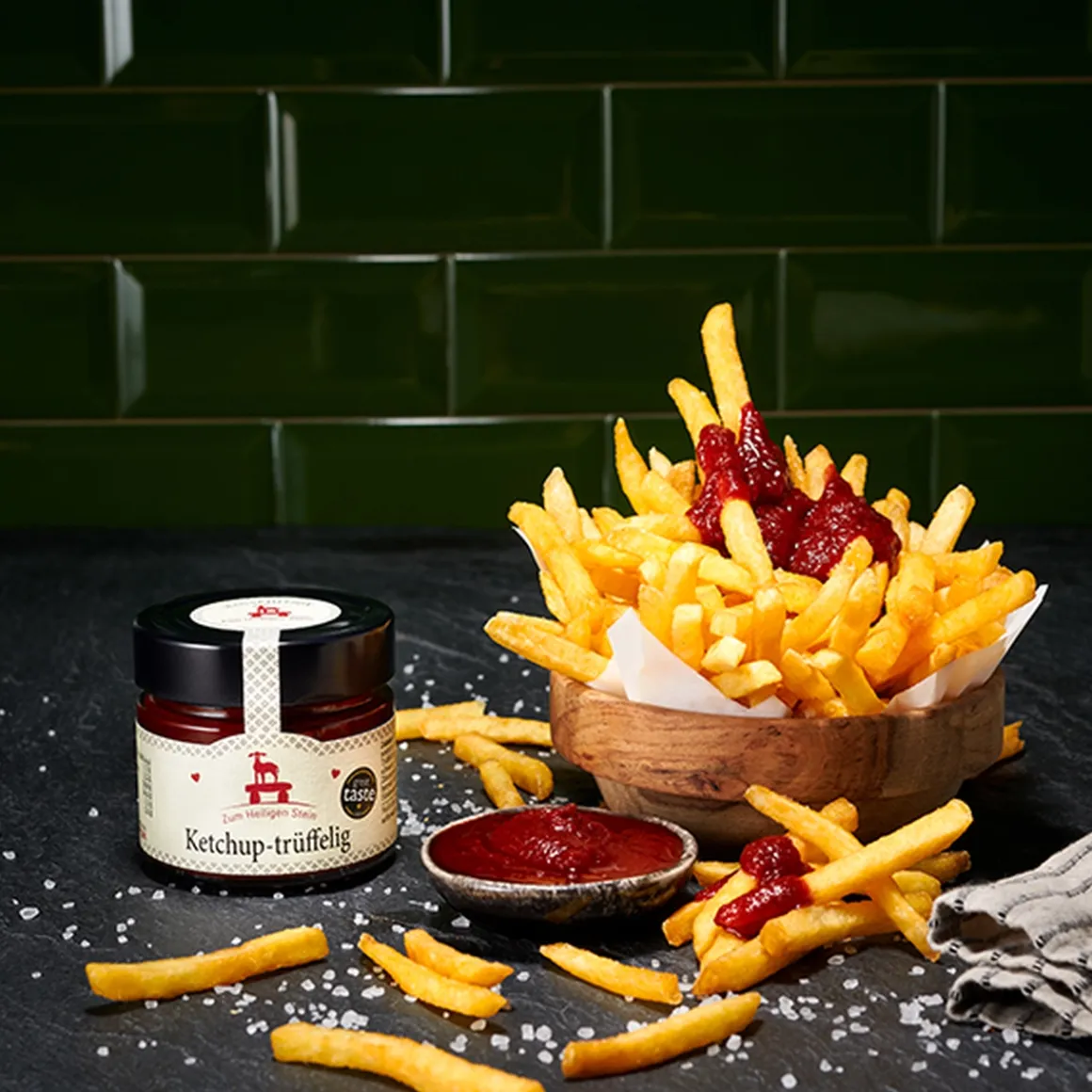 Zum Heiligen Stein Ketchup trüffelig 200g vegan